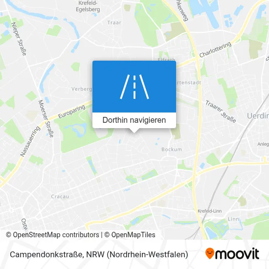 Campendonkstraße Karte