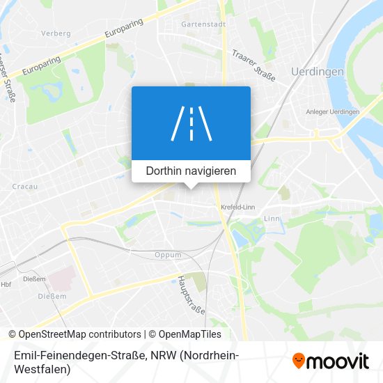 Emil-Feinendegen-Straße Karte