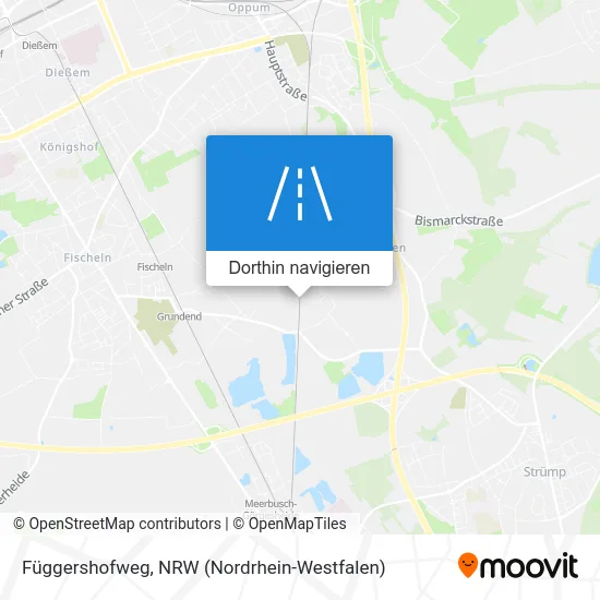 Függershofweg Karte