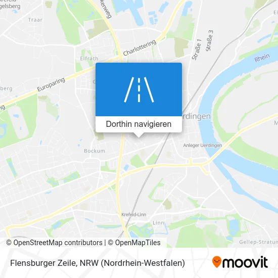 Flensburger Zeile Karte