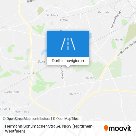Hermann-Schumacher-Straße Karte