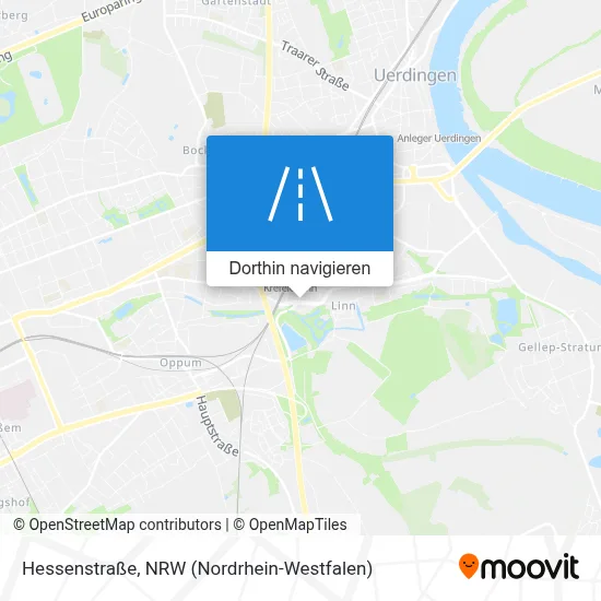 Hessenstraße Karte
