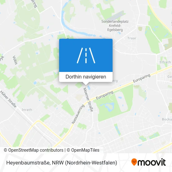 Heyenbaumstraße Karte