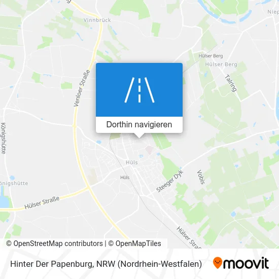 Hinter Der Papenburg Karte