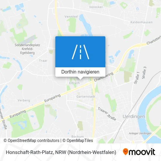 Honschaft-Rath-Platz Karte