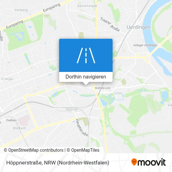 Höppnerstraße Karte