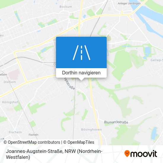 Joannes-Augstein-Straße Karte
