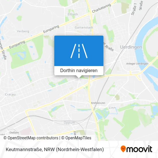 Keutmannstraße Karte