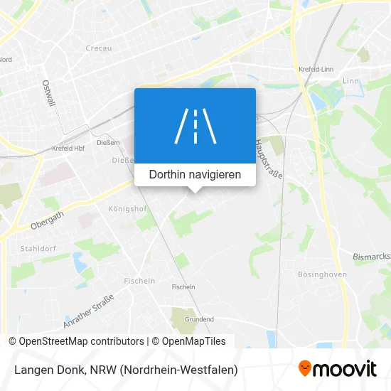 Langen Donk Karte