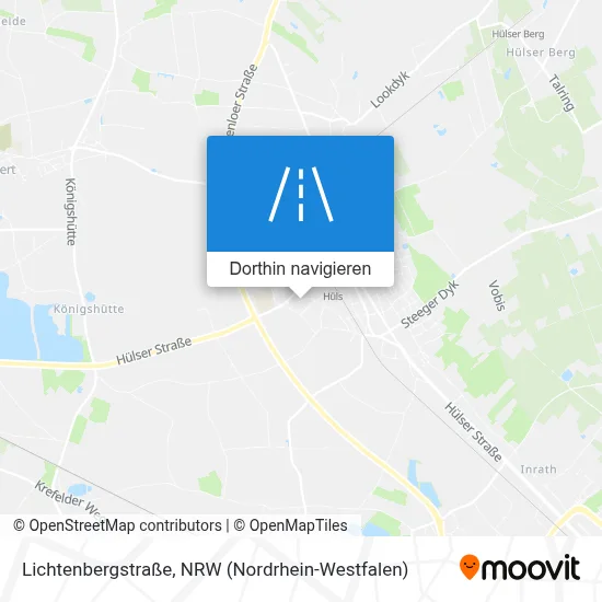 Lichtenbergstraße Karte