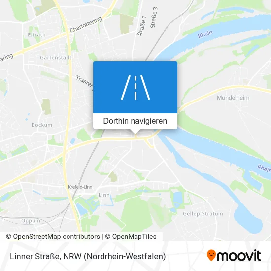 Linner Straße Karte