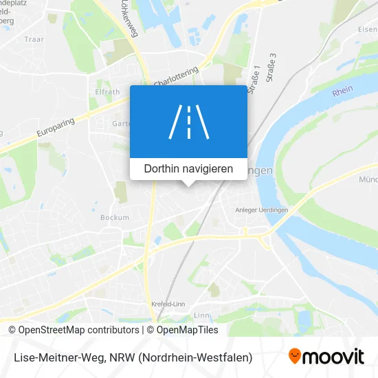 Lise-Meitner-Weg Karte