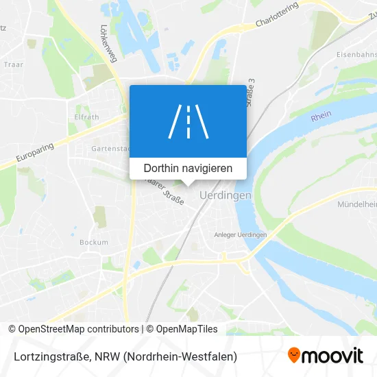 Lortzingstraße Karte