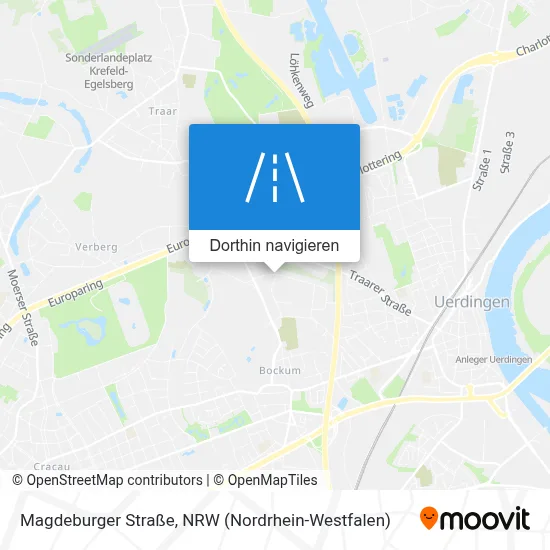 Magdeburger Straße Karte