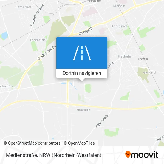 Medienstraße Karte