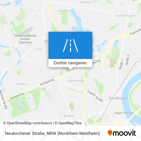 Neukirchener Straße Karte