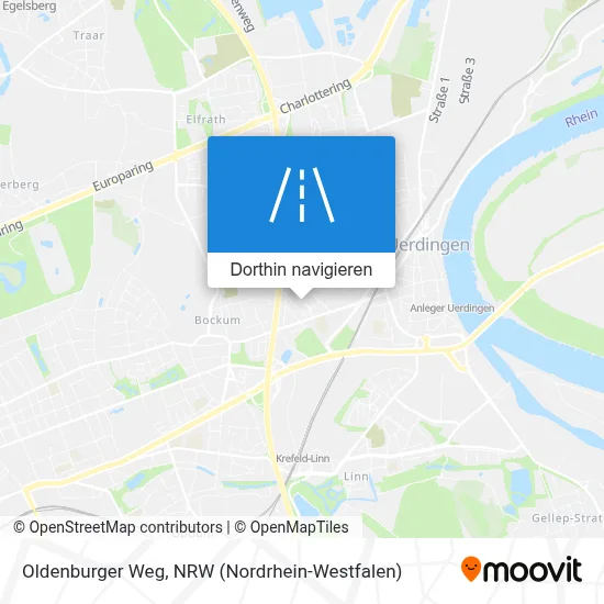 Oldenburger Weg Karte