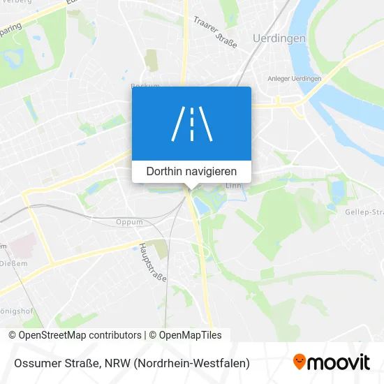 Ossumer Straße Karte