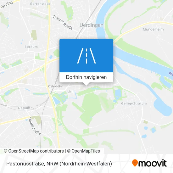 Pastoriusstraße Karte