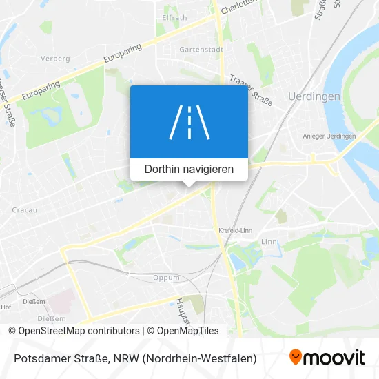 Potsdamer Straße Karte