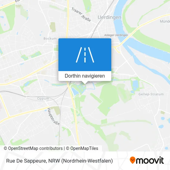 Rue De Sappeure Karte