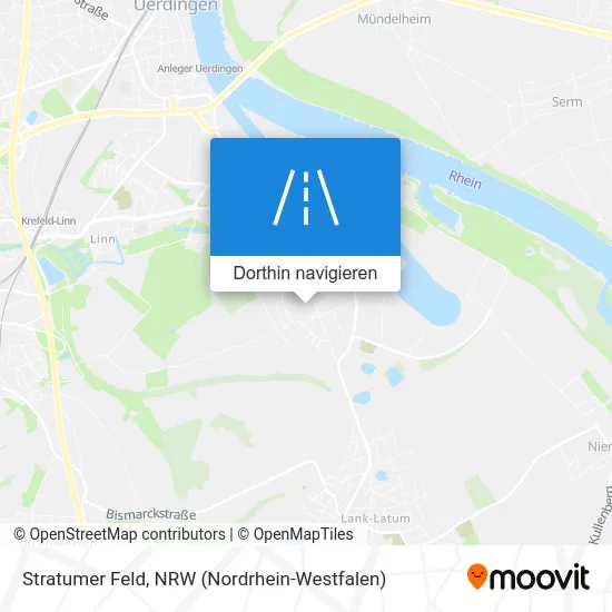 Stratumer Feld Karte