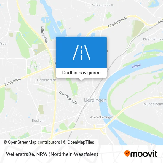 Weilerstraße Karte