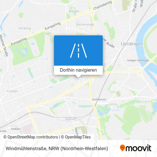 Windmühlenstraße Karte