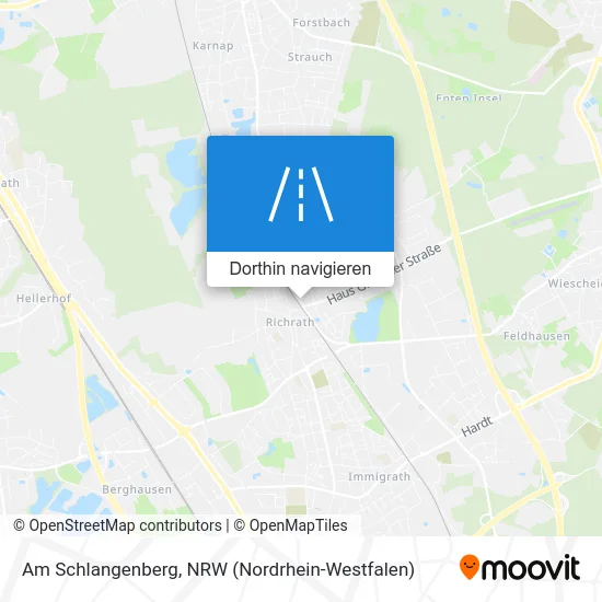 Am Schlangenberg Karte