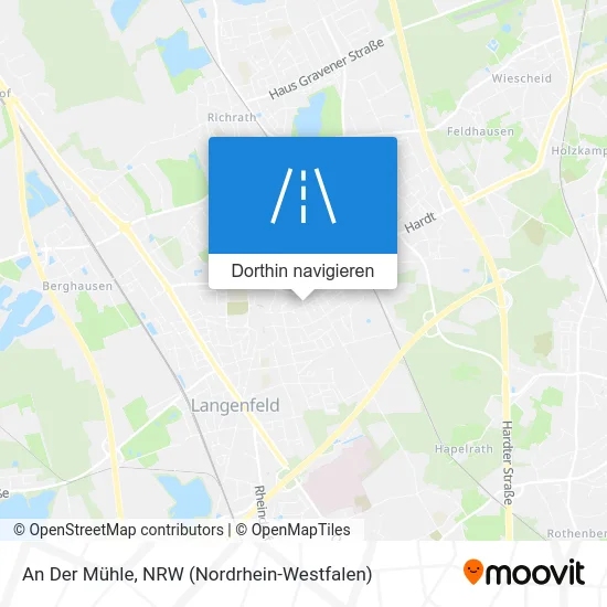 An Der Mühle Karte