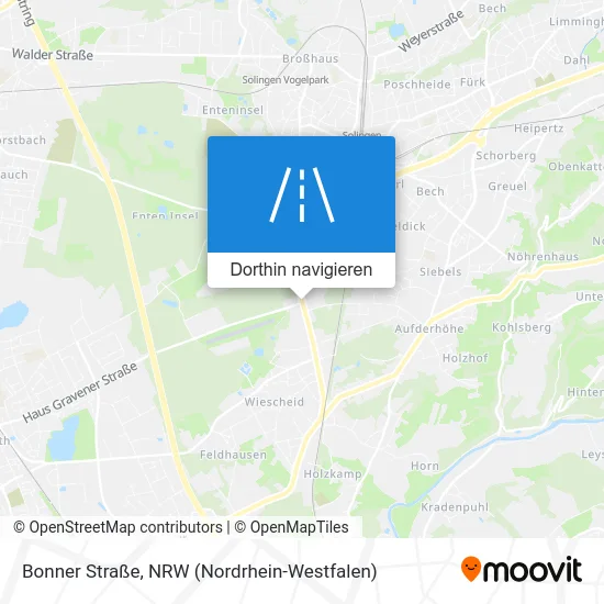 Bonner Straße Karte