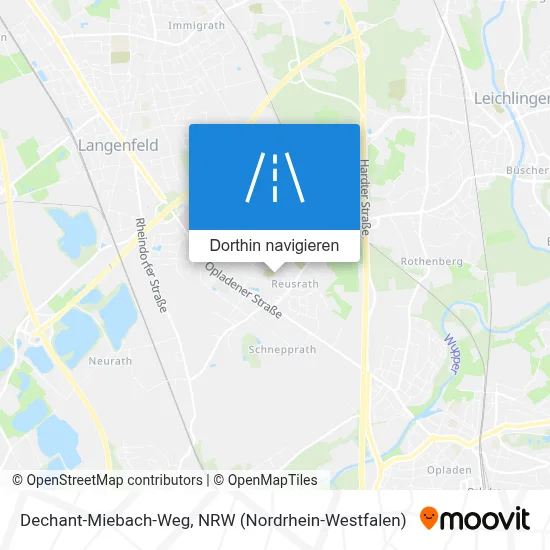 Dechant-Miebach-Weg Karte