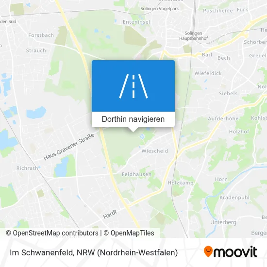 Im Schwanenfeld Karte