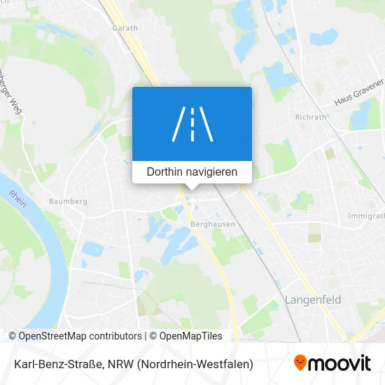 Karl-Benz-Straße Karte