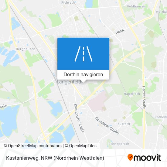 Kastanienweg Karte