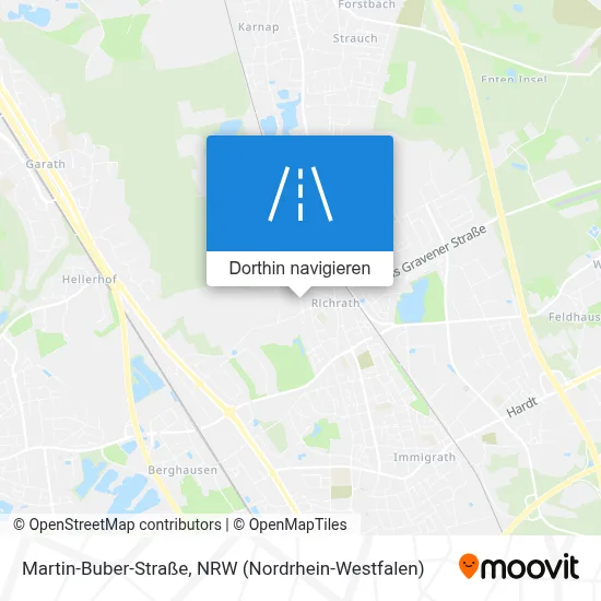 Martin-Buber-Straße Karte