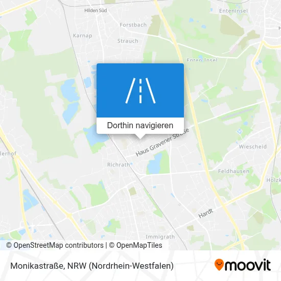 Monikastraße Karte