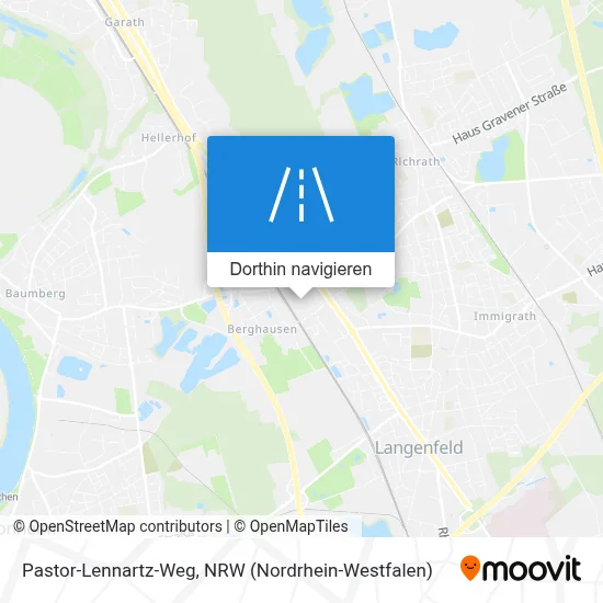 Pastor-Lennartz-Weg Karte