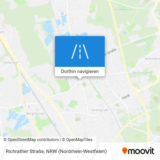 Richrather Straße Karte
