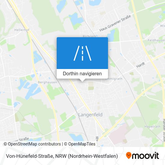 Von-Hünefeld-Straße Karte