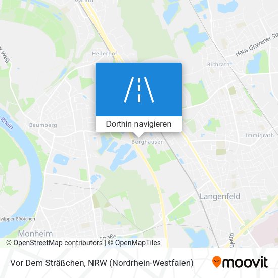 Vor Dem Sträßchen Karte