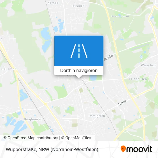 Wupperstraße Karte