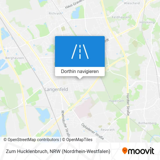 Zum Hucklenbruch Karte