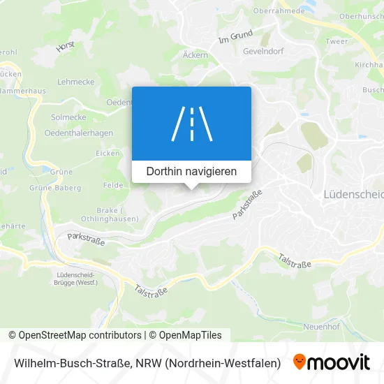 Wilhelm-Busch-Straße Karte