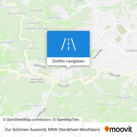 Zur Schönen Aussicht Karte