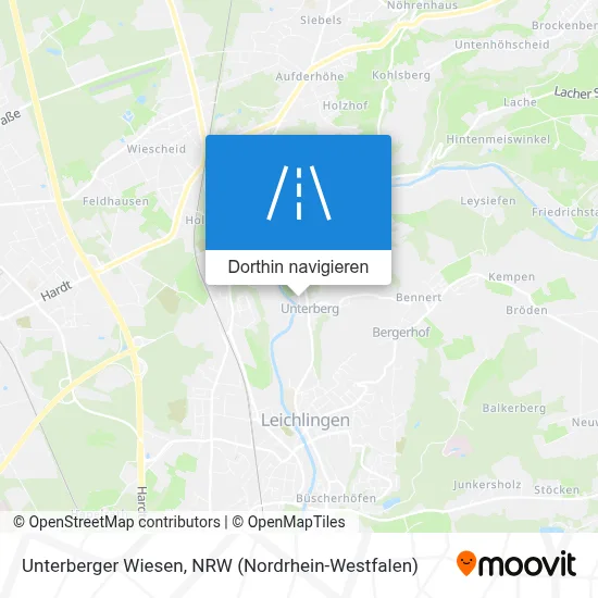 Unterberger Wiesen Karte