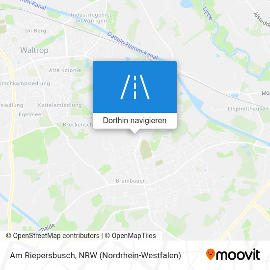 Am Riepersbusch Karte