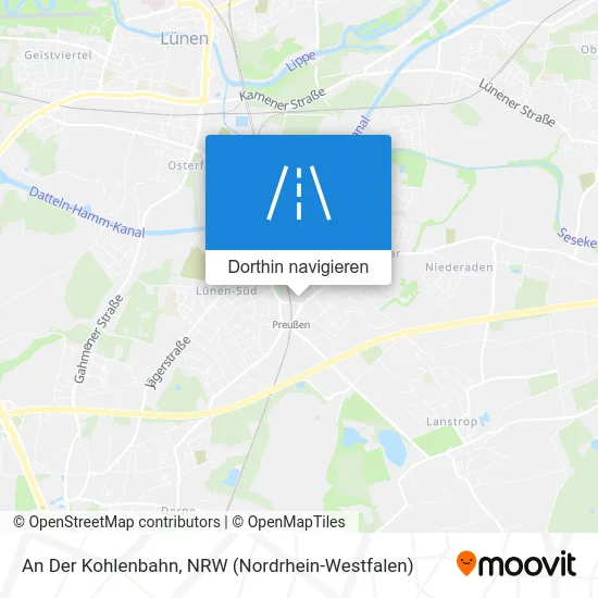 An Der Kohlenbahn Karte