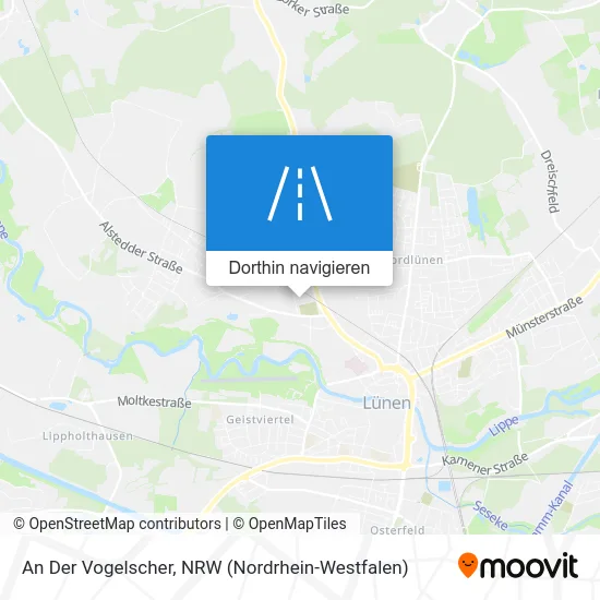 An Der Vogelscher Karte