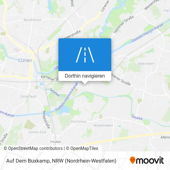 Auf Dem Buxkamp Karte